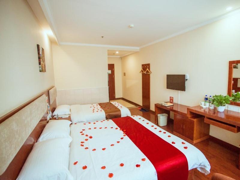 Greentree Inn Hebei Zhangjiakou Zhangbei Caoyuantian Rd Zhangku Avenue Express Hotel Luaran gambar