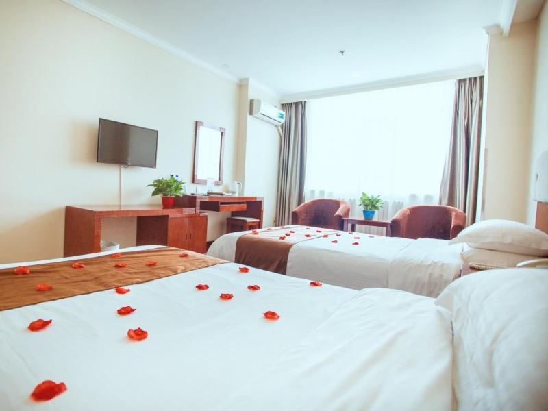 Greentree Inn Hebei Zhangjiakou Zhangbei Caoyuantian Rd Zhangku Avenue Express Hotel Luaran gambar