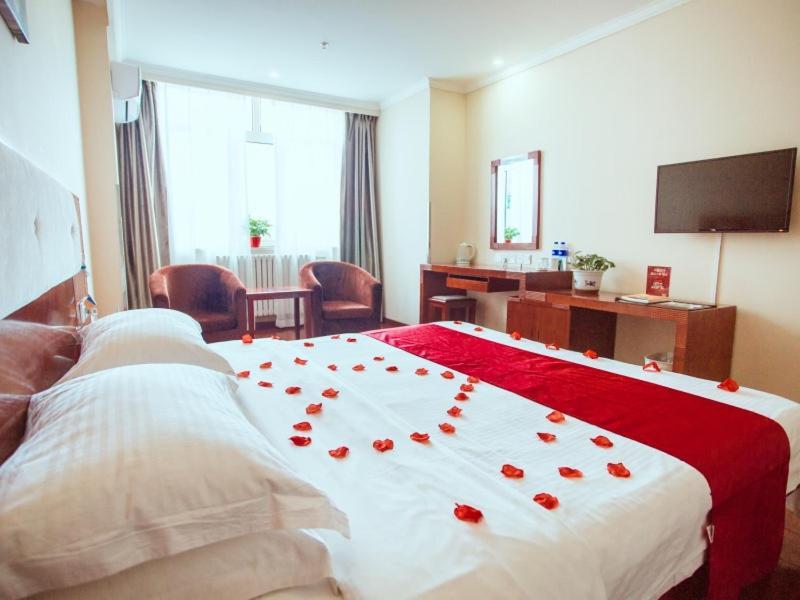 Greentree Inn Hebei Zhangjiakou Zhangbei Caoyuantian Rd Zhangku Avenue Express Hotel Luaran gambar
