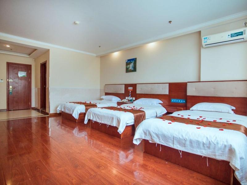 Greentree Inn Hebei Zhangjiakou Zhangbei Caoyuantian Rd Zhangku Avenue Express Hotel Luaran gambar