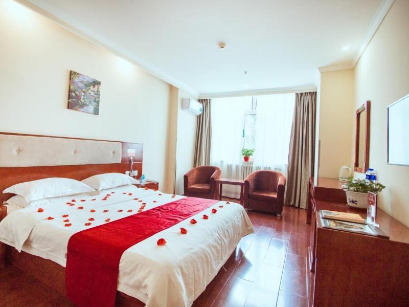 Greentree Inn Hebei Zhangjiakou Zhangbei Caoyuantian Rd Zhangku Avenue Express Hotel Luaran gambar
