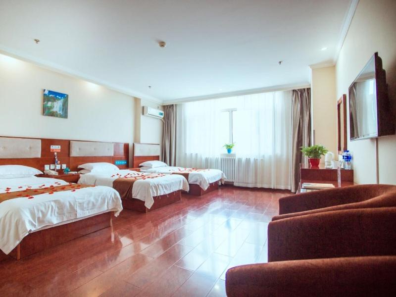Greentree Inn Hebei Zhangjiakou Zhangbei Caoyuantian Rd Zhangku Avenue Express Hotel Luaran gambar