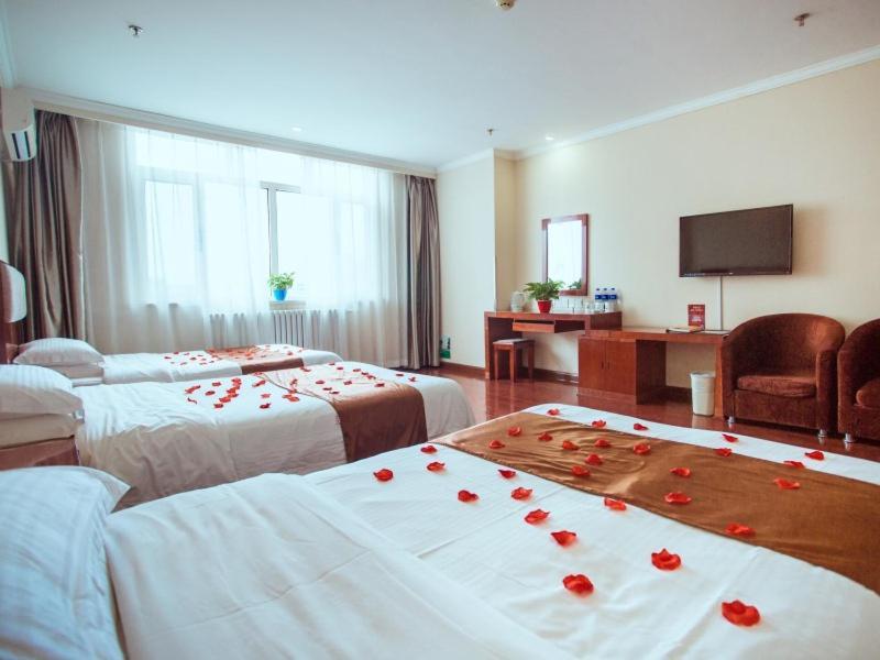Greentree Inn Hebei Zhangjiakou Zhangbei Caoyuantian Rd Zhangku Avenue Express Hotel Luaran gambar