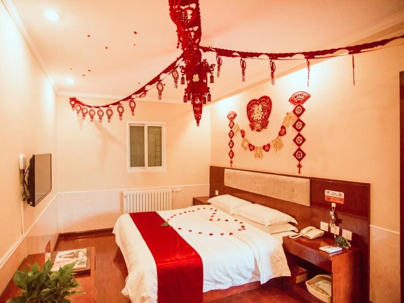 Greentree Inn Hebei Zhangjiakou Zhangbei Caoyuantian Rd Zhangku Avenue Express Hotel Luaran gambar