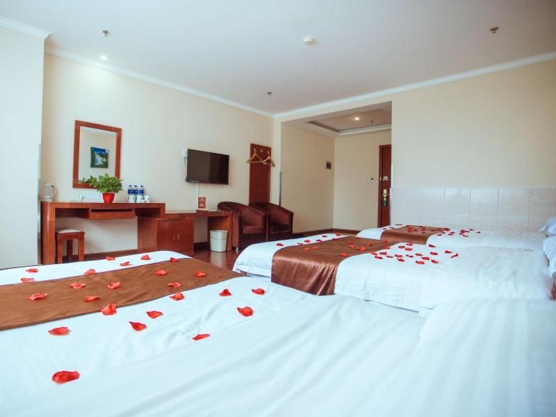 Greentree Inn Hebei Zhangjiakou Zhangbei Caoyuantian Rd Zhangku Avenue Express Hotel Luaran gambar