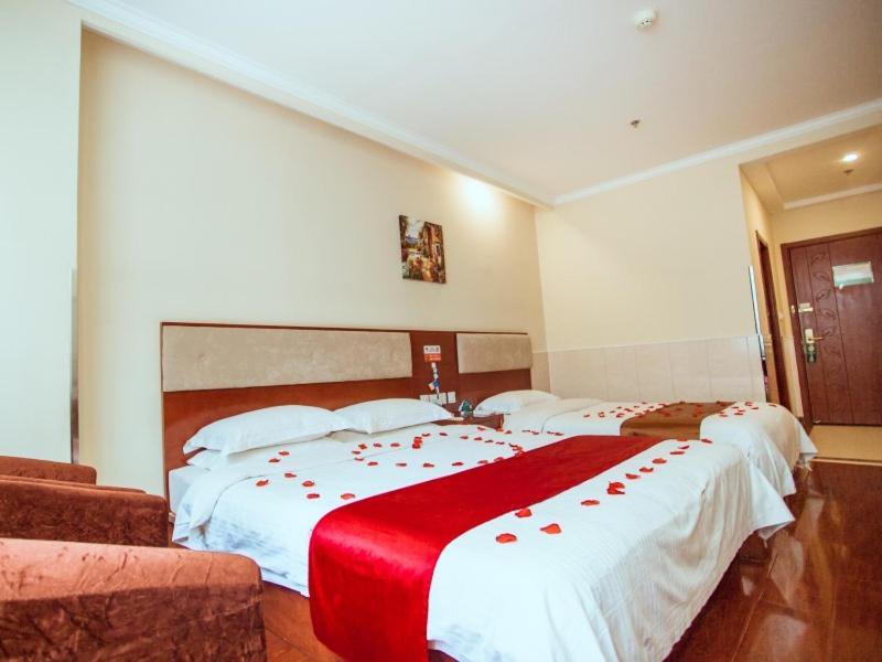 Greentree Inn Hebei Zhangjiakou Zhangbei Caoyuantian Rd Zhangku Avenue Express Hotel Luaran gambar